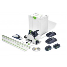 Festool TSC 55 5,2 KEBI-Plus/XL-FS įleidžiamas diskinis pjūklas + liniuotė